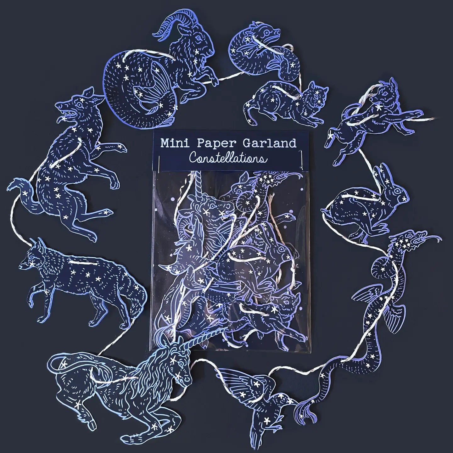 Constellations Mini Paper Garland