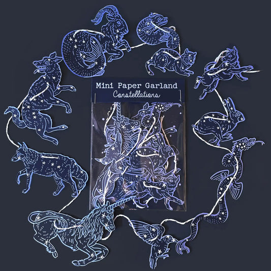 Constellations Mini Paper Garland