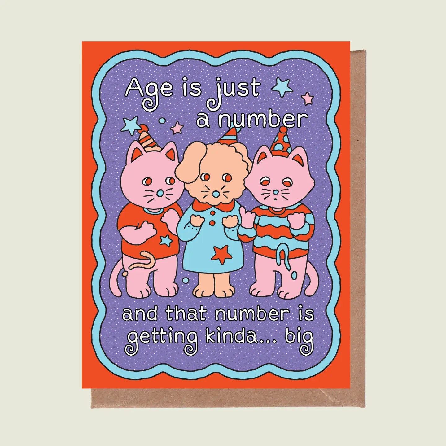 Age Is Just A Number Greeting Card