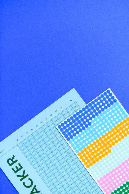 Year - Habit Tracker Poster (Yellow)
