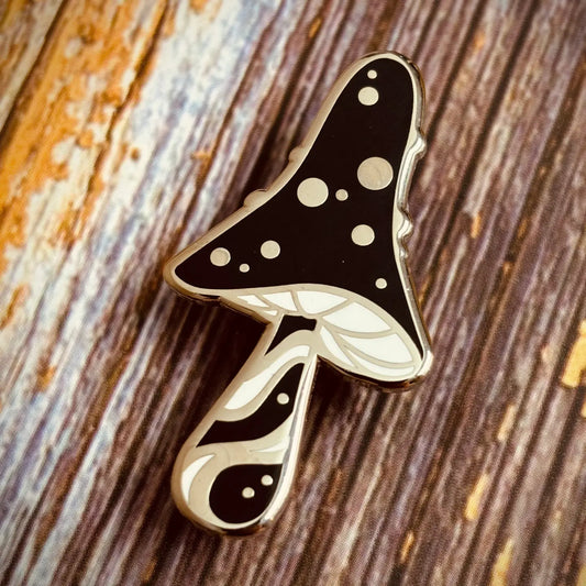 The Mesmerizing Mushroom Enamel Pin
