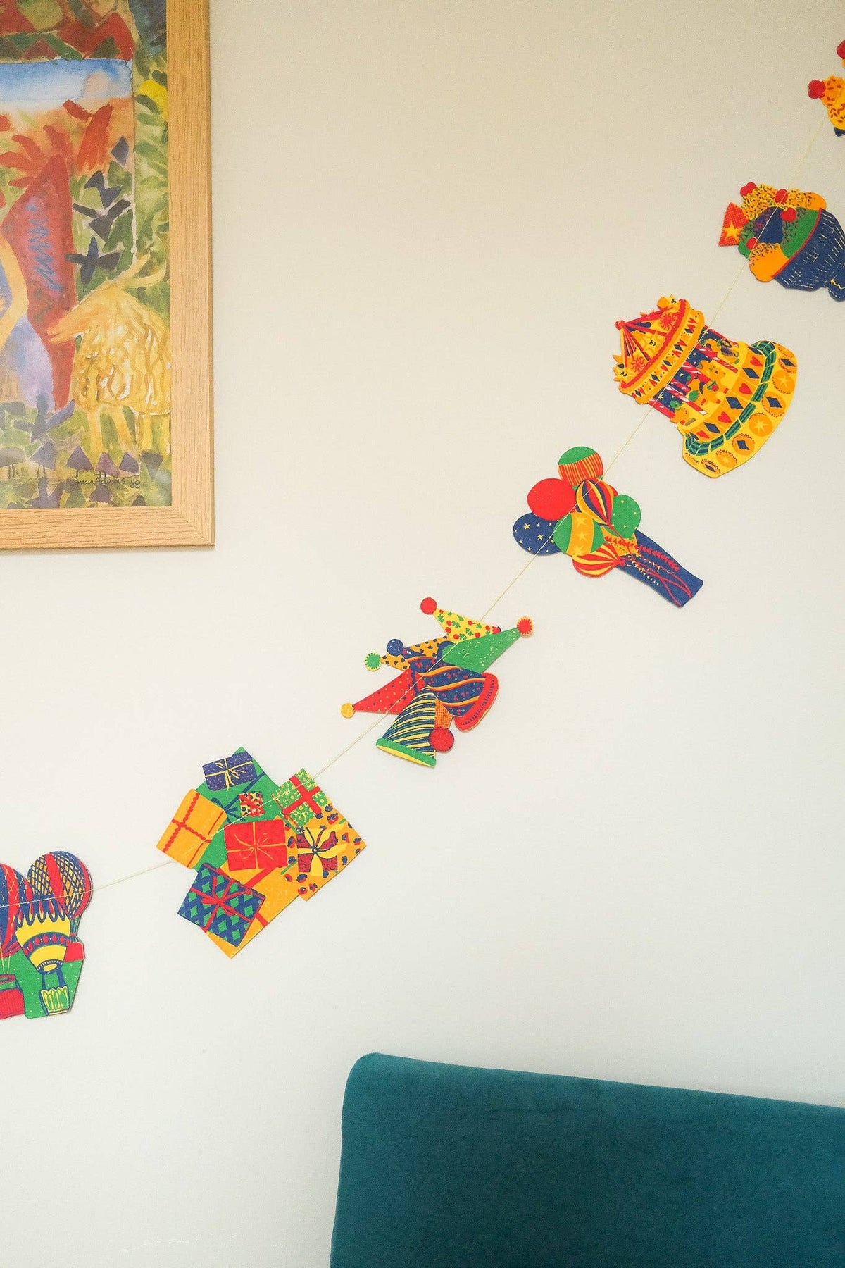 Birthday Party Sewn Garland