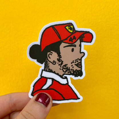 Lewis Hamilton Vinyl Sticker