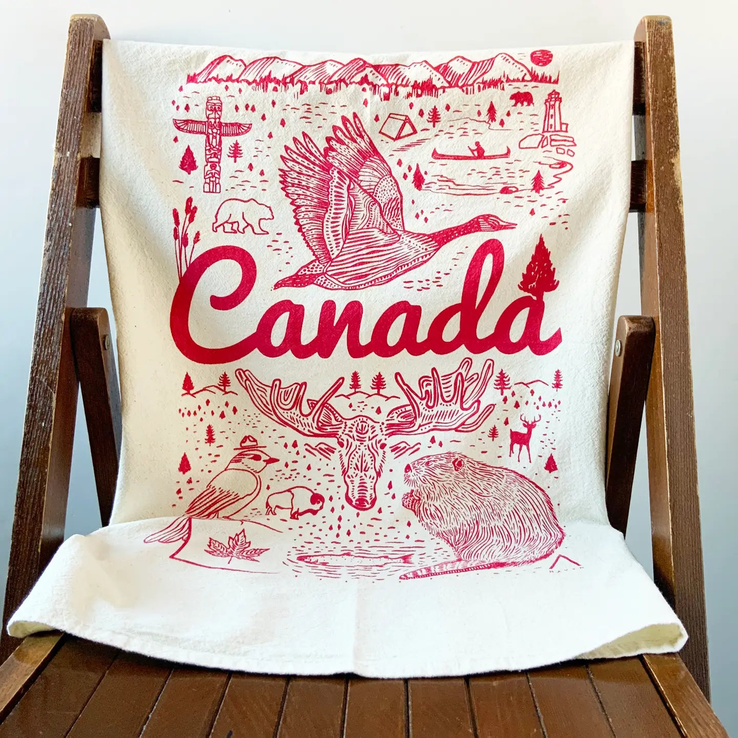 Canada Tea Towel