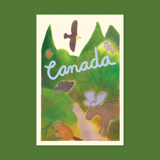 Taiga Canada Postcard