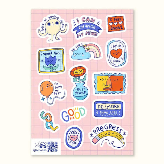 Self Care Sticker Sheet