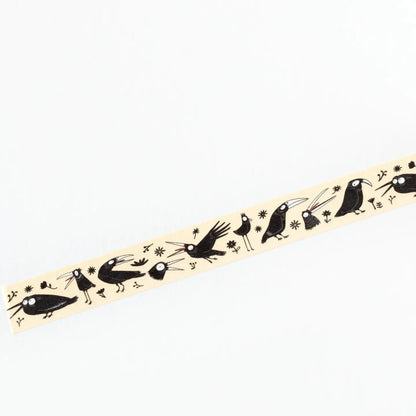 Crow Pattern Washi Tape