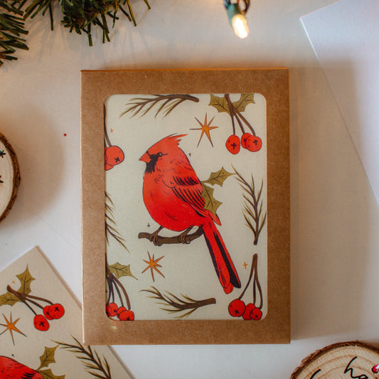 Cardinal Christmas Card Box Set