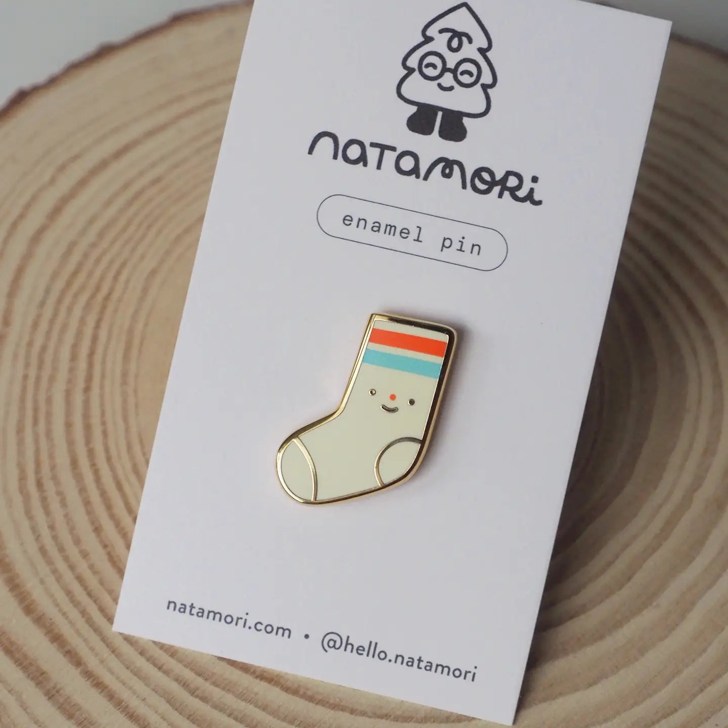 Sock • Enamel Pin