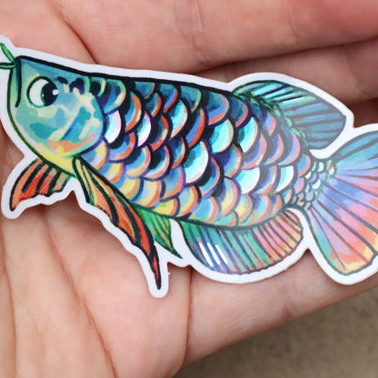 Arowana - Holo Sticker