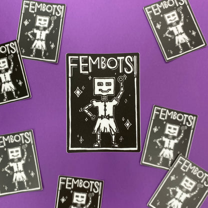 Fembots Vinyl Sticker