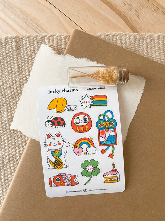 Lucky Charms Sticker Sheet