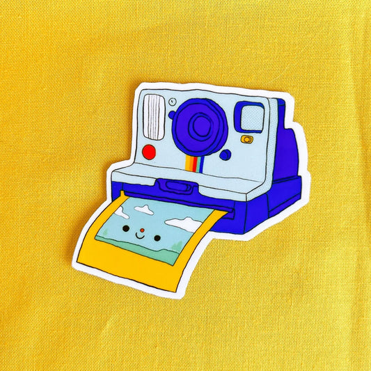Polaroid Camera Vinyl Sticker