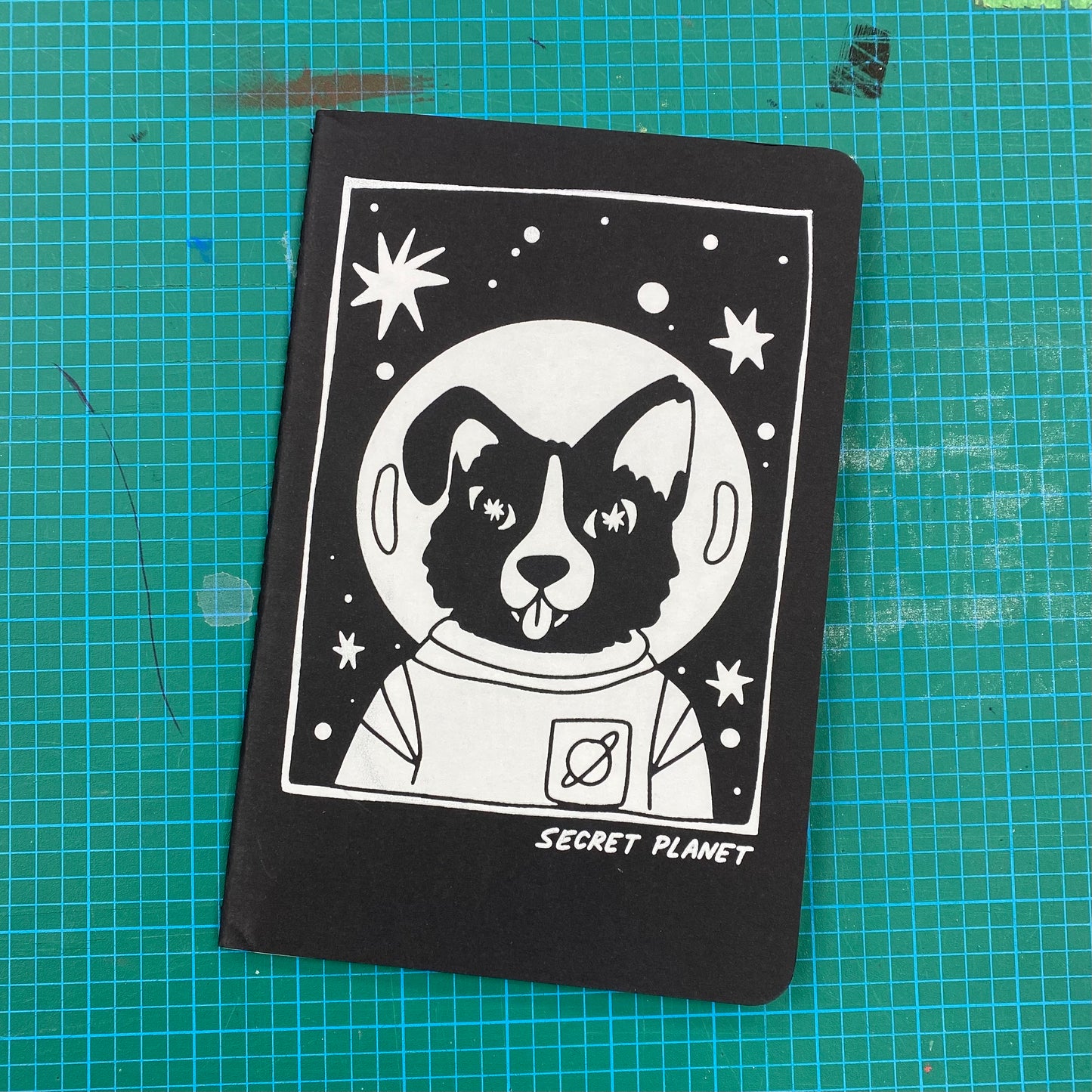 Astronaut Dog Notebook