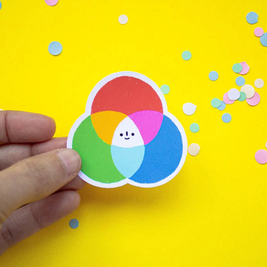 Colour System RGB Vinyl Sticker