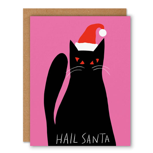 Hail Santa -  Holiday Greeting Card