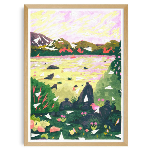 Paper Jam - A3 Poster - Camille Gobourg