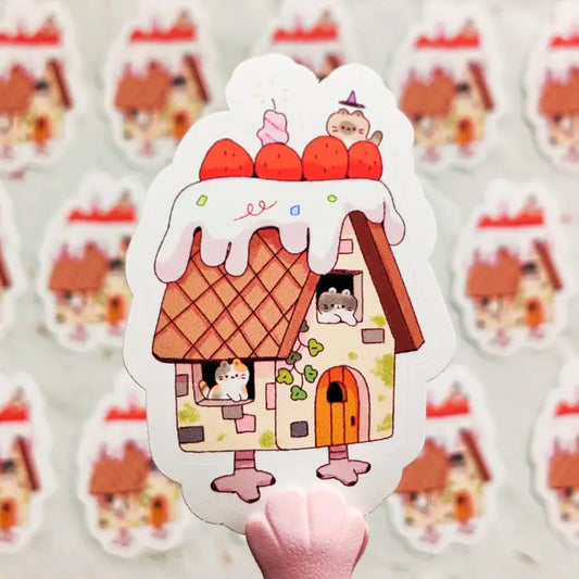 Glossy Baba Yaga Vinyl Sticker
