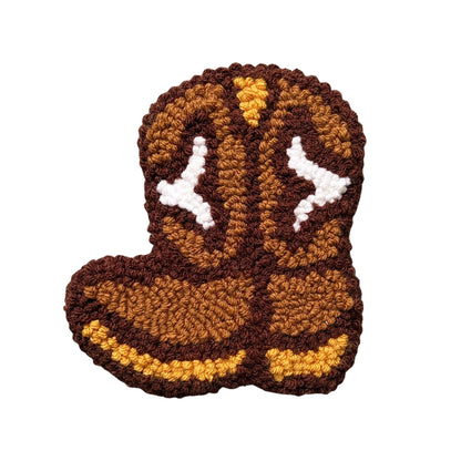 Mini Tufted Cowboy Boot
