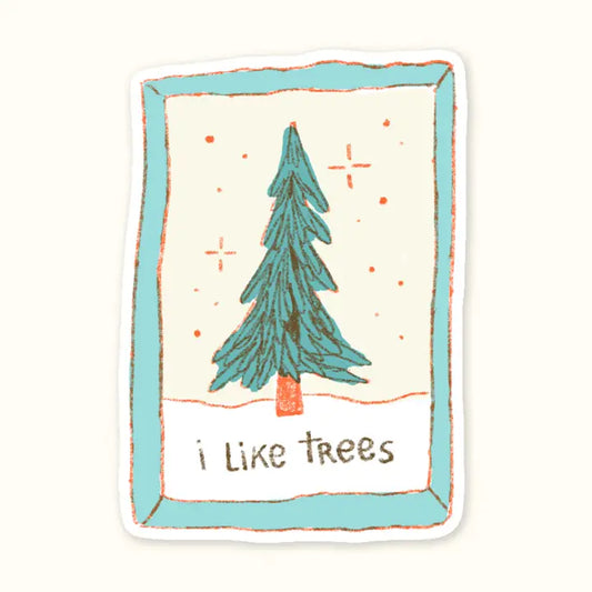 I Like Trees Vinyl Sticker
