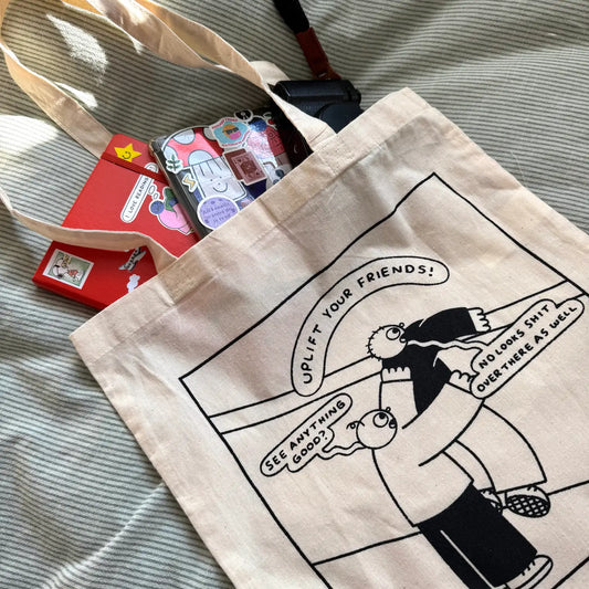 Uplift Your Friends Tote Bag