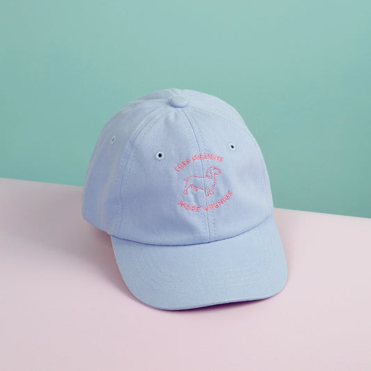 Less Meanies, More Weenies Baseball Kids Hat