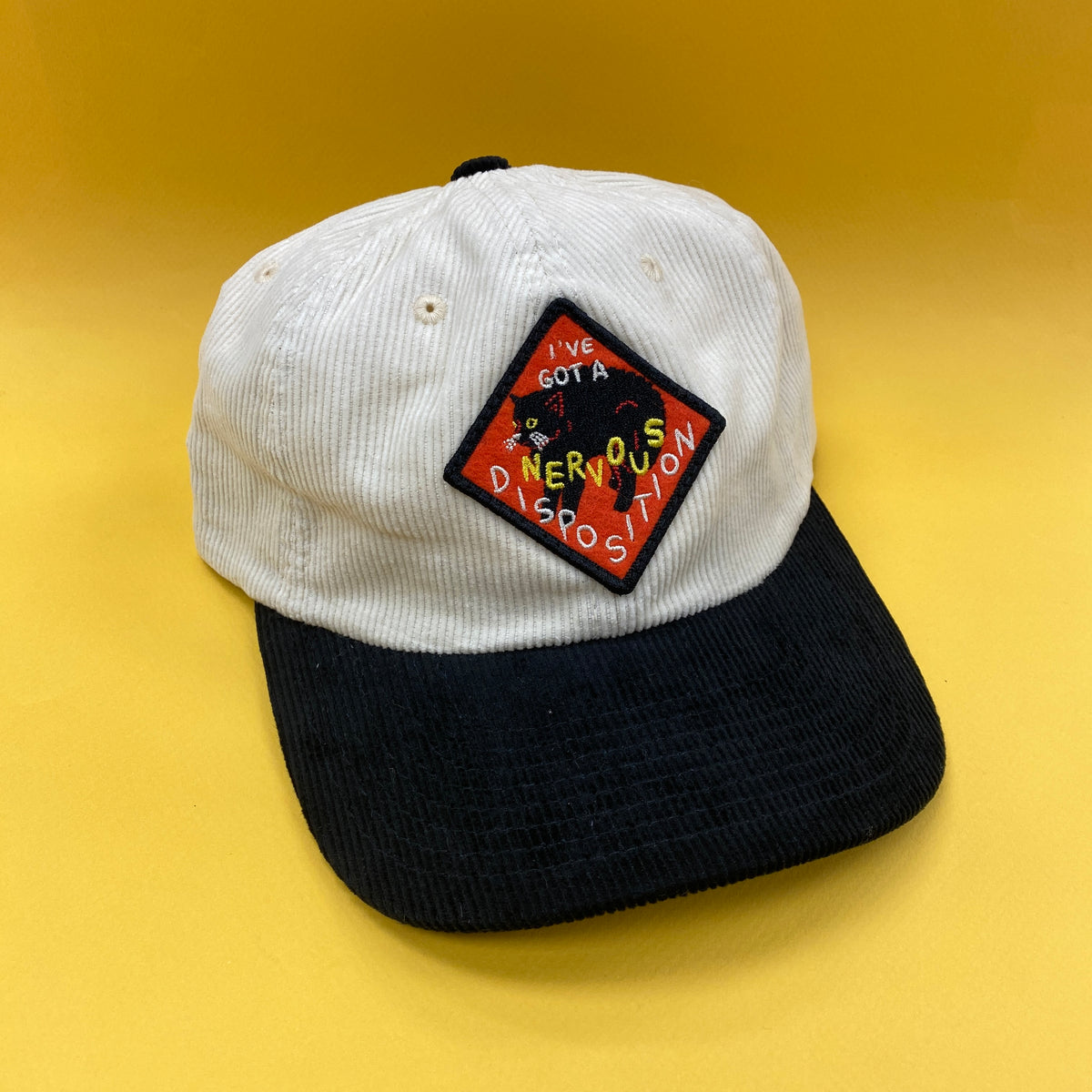 Patched Corduroy Dad Hat