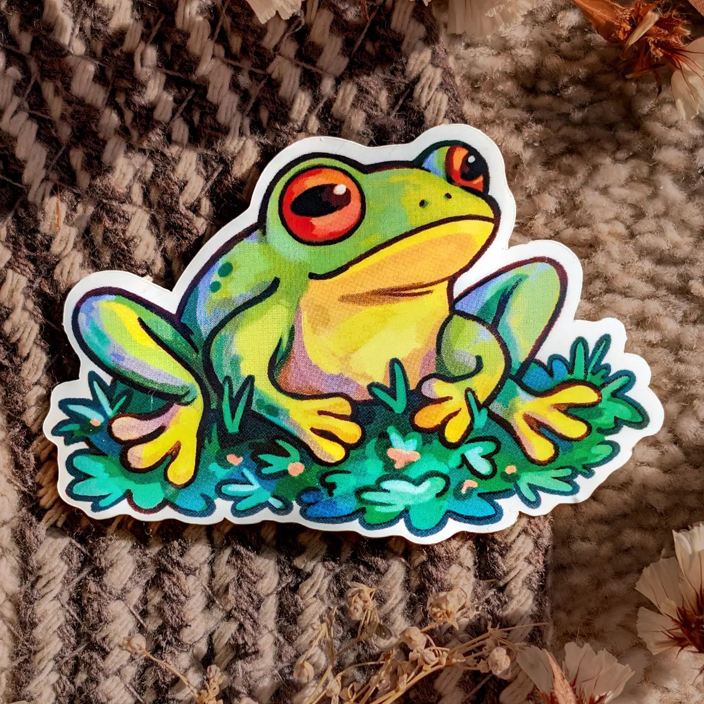 Red-Eyed Tree Frog - Sticker