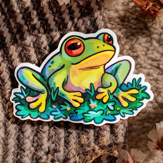 Red-Eyed Tree Frog - Sticker