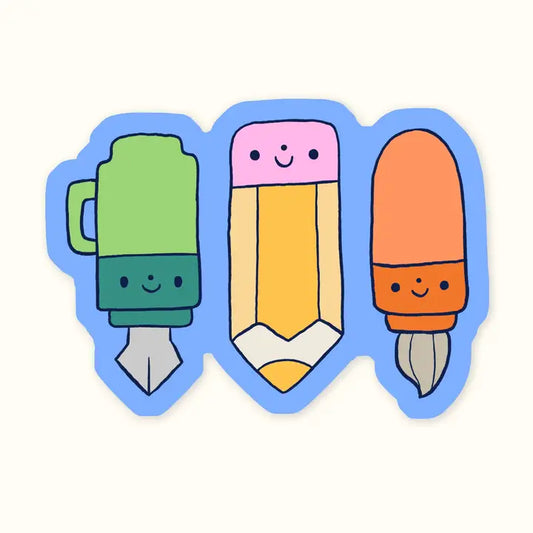 Stationery Lover Vinyl Sticker