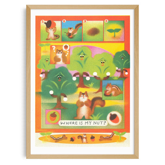 The Little Gardener - Poster A3 - Zoey Kim