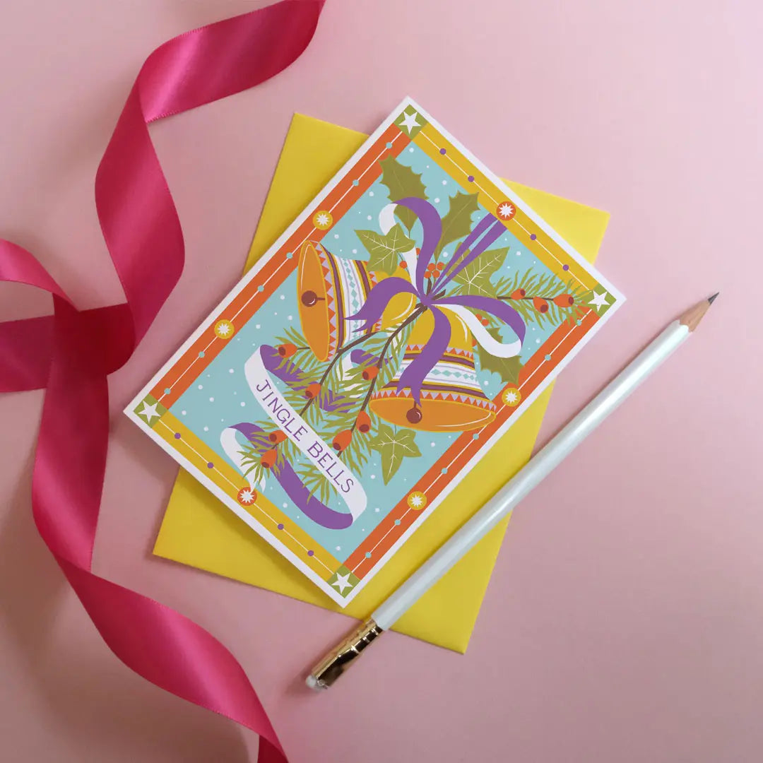 Jingle Bells Greeting Card