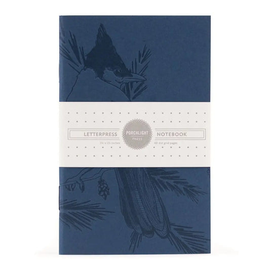 Stellar Jay Mono Birds - Pocket Notebook