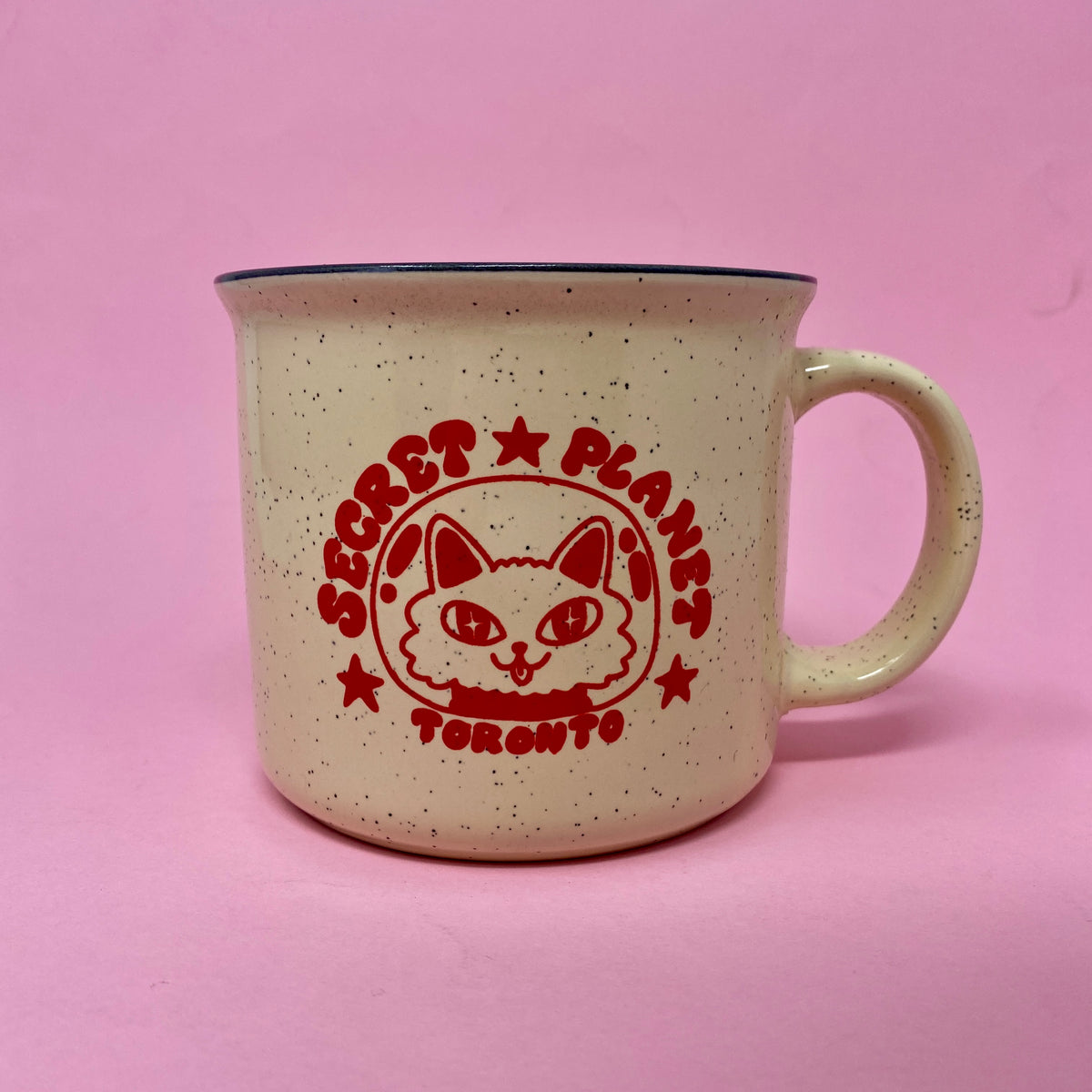 Astronaut Cat Campfire Mug