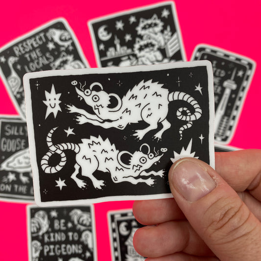 Rats Sticker
