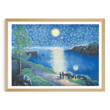 The Starry Night - A3 Poster - Manon Diemer