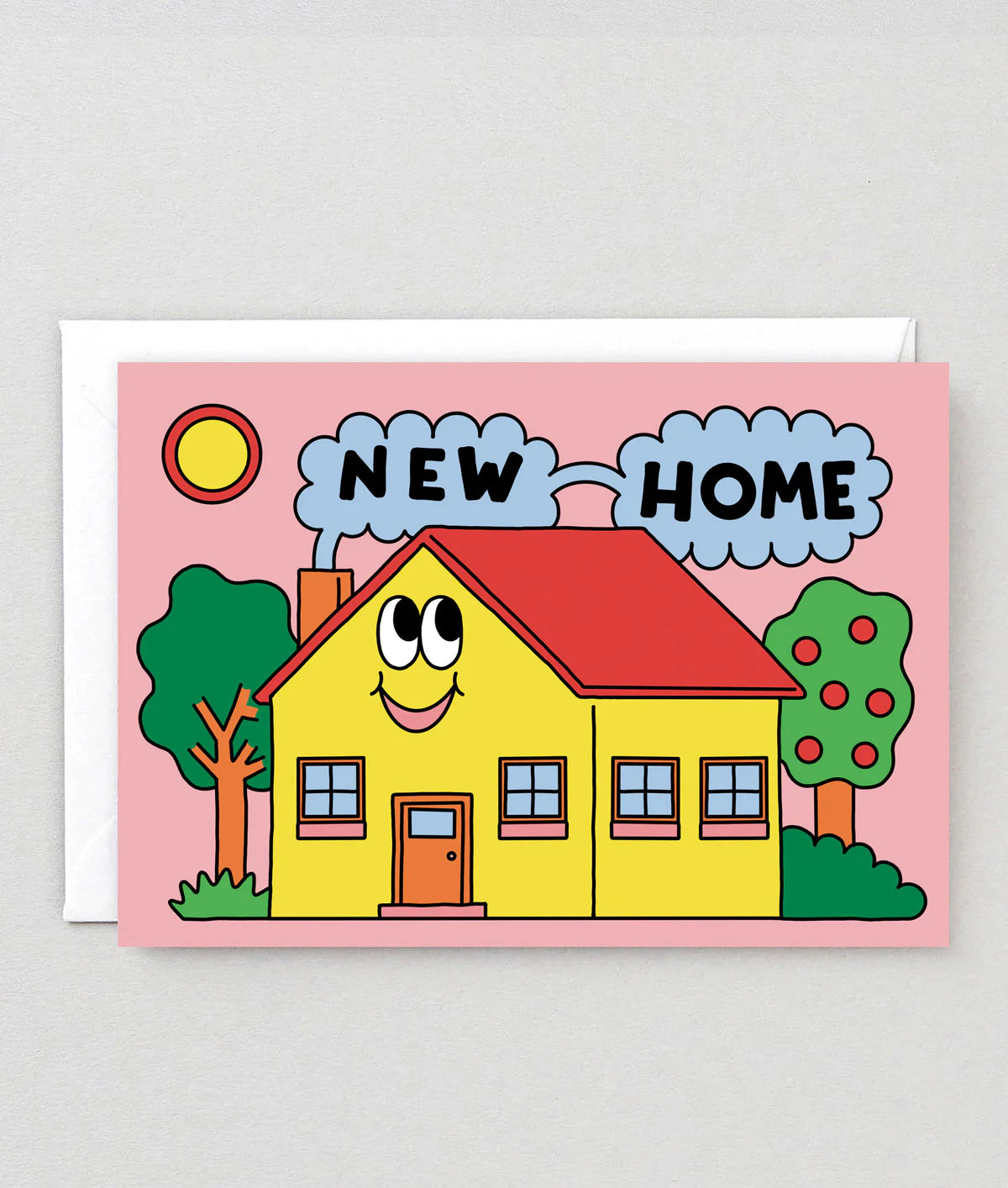 New Home Happy House - Greeting Card