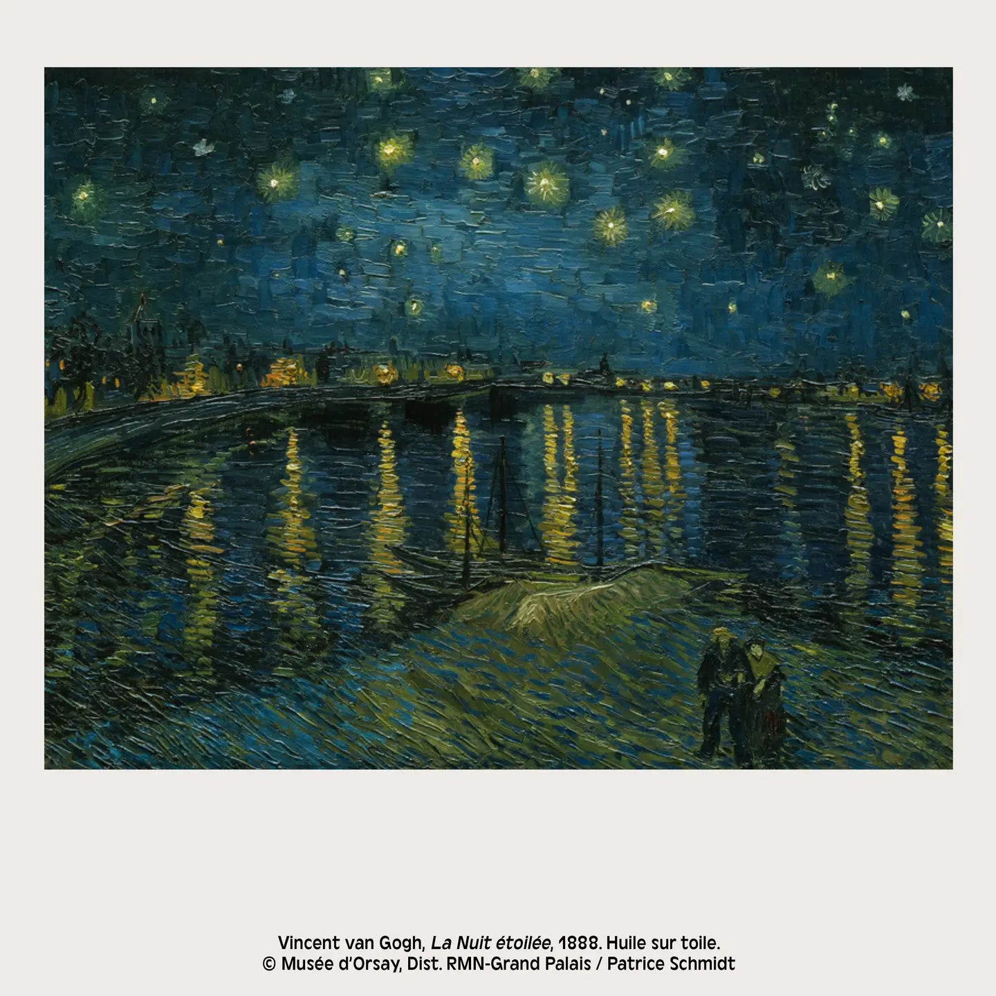 The Starry Night - A3 Poster - Manon Diemer
