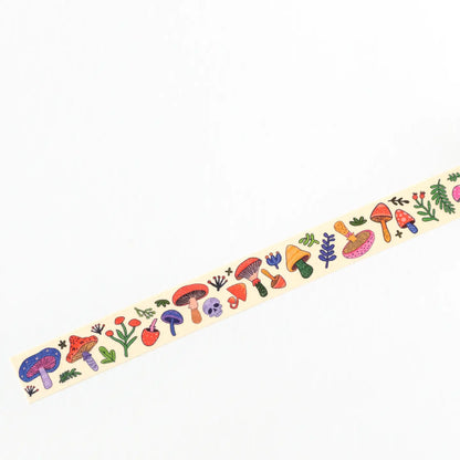 Mushroom Pattern Washi Tape