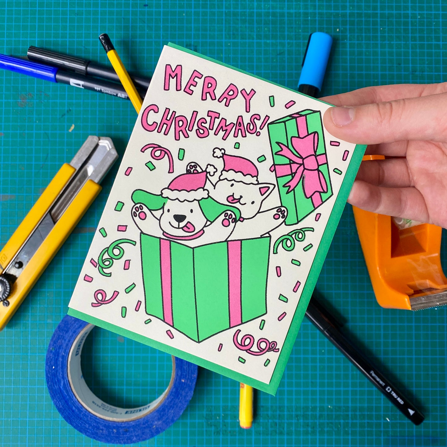 Merry Christmas! Holiday Greeting Card