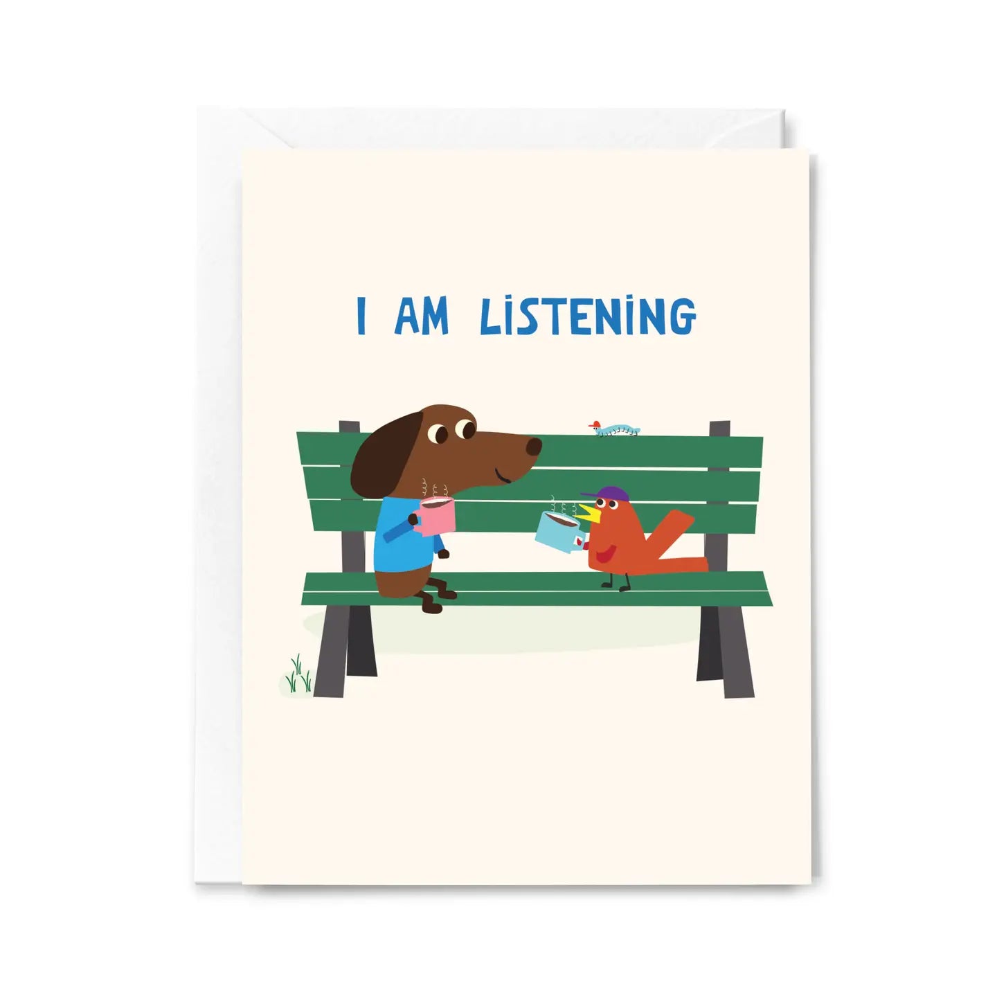 I Am Listening Card Featuring Stanley