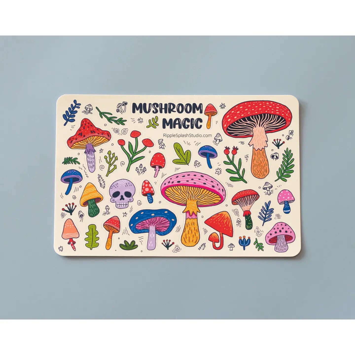 Mushrooms Sticker Sheet
