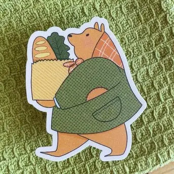 Market Bear Sticker