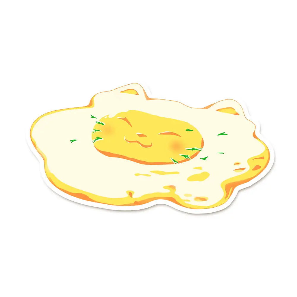 Sunnyside Eggy Cat Sticker