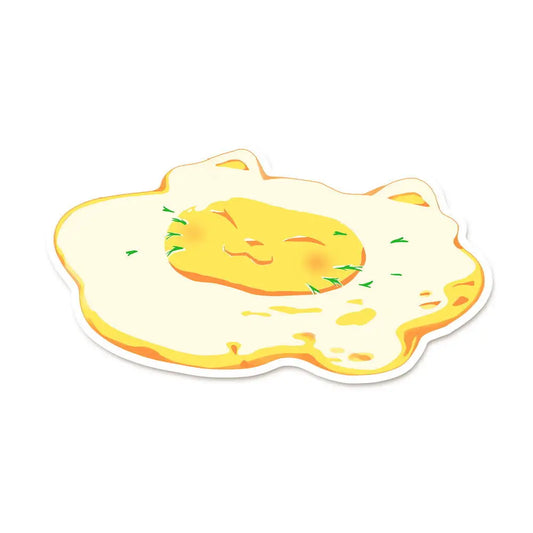 Sunnyside Eggy Cat Sticker