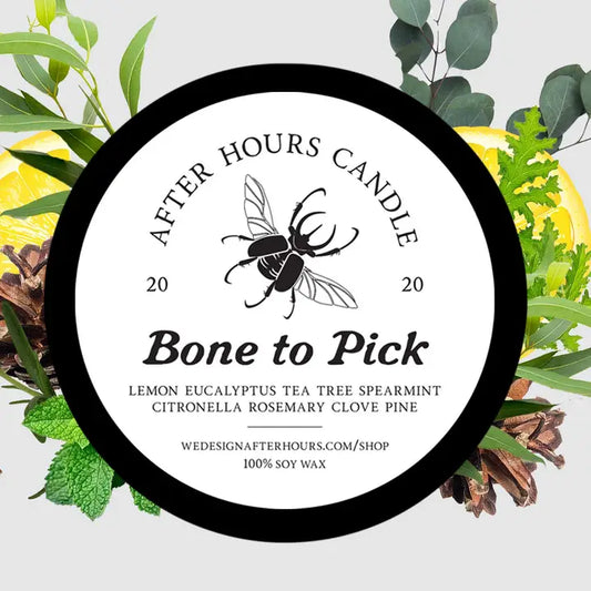 Bone To Pick - 2oz. Tin Candle