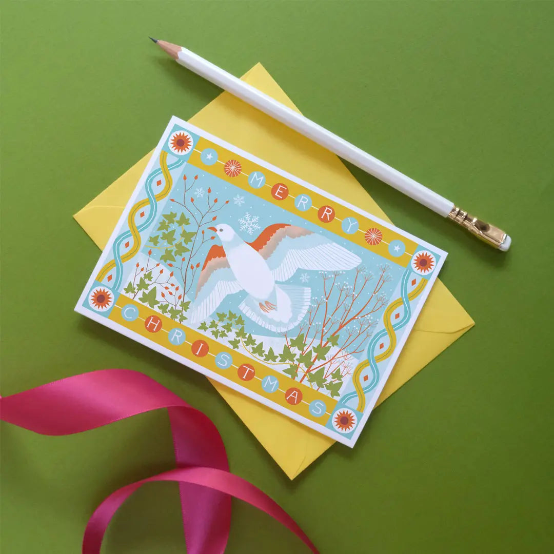 Turtle Dove Greeting Card
