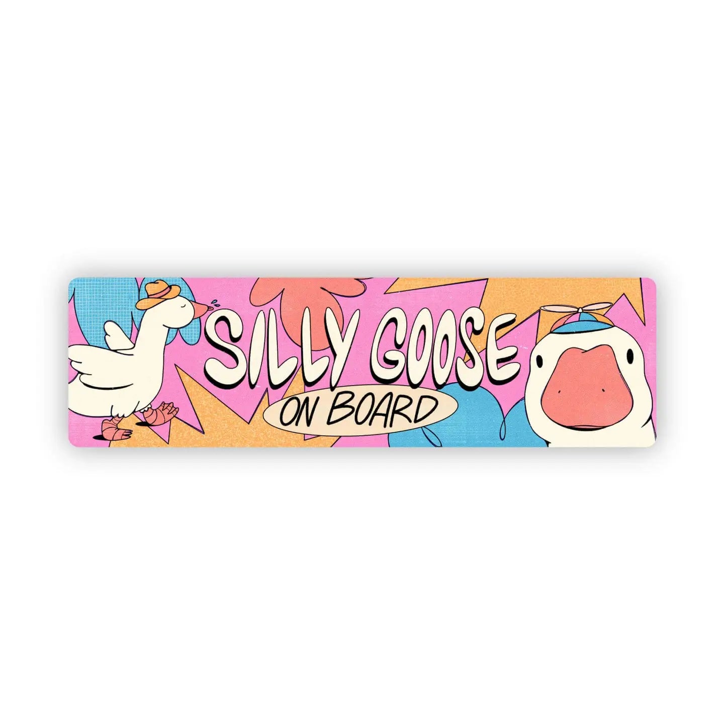 Silly Goose On Board Bumper Sticker