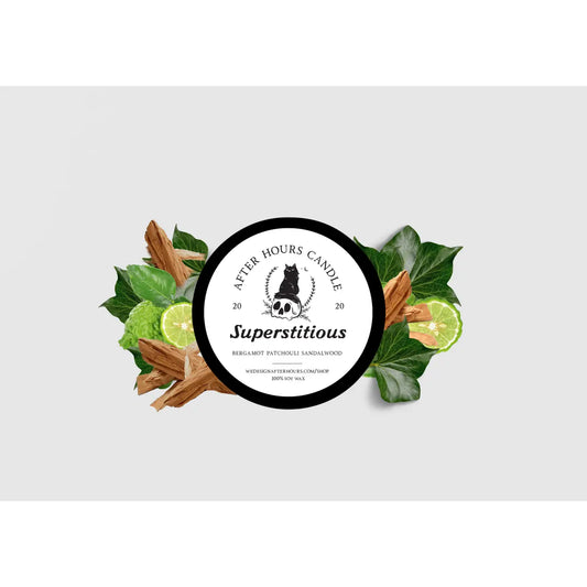 Superstitious - 2oz. Tin Candle
