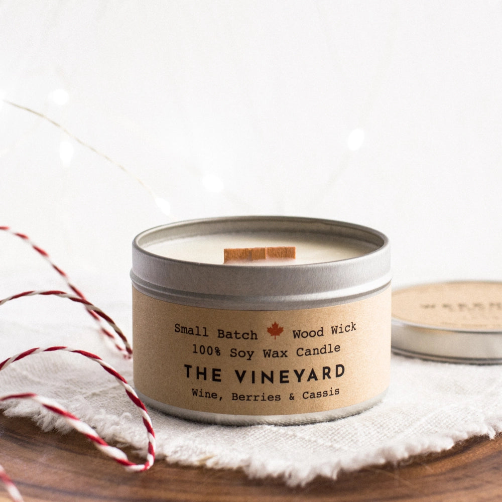 The Vineyard - Wood Wick Candle